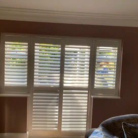 Full height door shutters