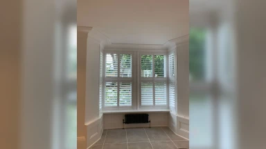 Full height tier on tier window shutters